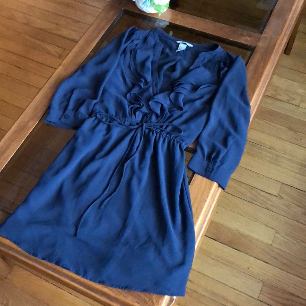 H&M Navy Blue Easter Dress 🌷